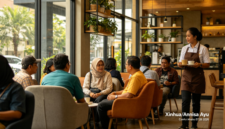 Kafe Mencari Jeda Seharian Kerja