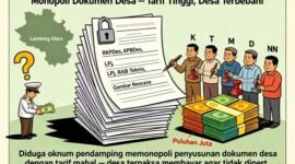 Monopoli Pembuatan Administasi di Desa