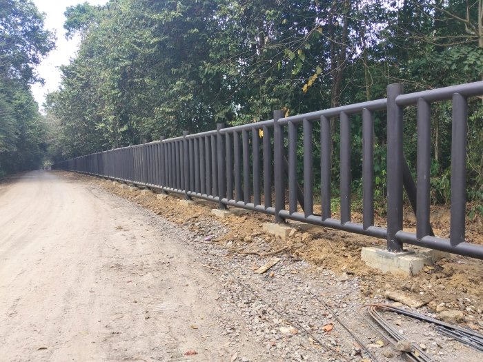 Proyek Mubazir Pagar Way Kambas, Rumah Gajah Dirusak![ant/orb]