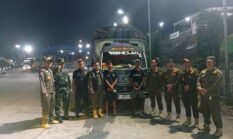Jaga Pasokan Pangan, Satpol PP Lampung Pantau Pengiriman Gabah