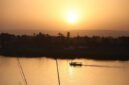 
Foto yang diabadikan memperlihatkan sebuah perahu di Sungai Nil, Kegubernuran Luxor, Mesir. [Xinhua]