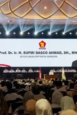 Sufmi Dasco Buka Rakorda Gerindra Sulsel; Mengawal Keberlanjutan Prabowo