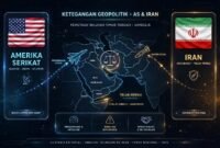 AS Serang Iran, Iran Lakukan Serangan Balasan