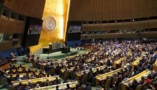 
Debat Umum sesi ke-81 Majelis Umum Perserikatan Bangsa-Bangsa (PBB) diselenggarakan di markas besar PBB di New York City pada 22 September 2026. (Xinhua)
