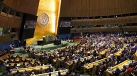 
Debat Umum sesi ke-81 Majelis Umum Perserikatan Bangsa-Bangsa (PBB) diselenggarakan di markas besar PBB di New York City pada 22 September 2026. (Xinhua)
