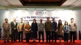 Momentum pengembangan ekosistem RMB semakin kuat setelah Bank Indonesia dan PBOC menandatangani Nota Kesepahaman mengenai pembentukan pengaturan kliring RMB di Indonesia pada 11 Juni 2026. Selanjutnya, pada 26 Juni 2026, BOC Hong Kong Cabang Jakarta memperoleh otorisasi untuk ditunjuk sebagai RMB Clearing Bank di Indonesia.