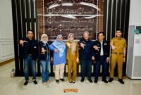 Foto Bersama Bupati Pesawaran dan Jajaran Pengurus JMSI Lampung [HPswr]