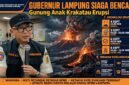 Gubernur Lampung Rahmat Mirzani Djausal Siaga Bencana