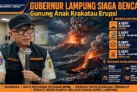 Gubernur Lampung Rahmat Mirzani Djausal Siaga Bencana