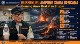 Gubernur Lampung Rahmat Mirzani Djausal Siaga Bencana