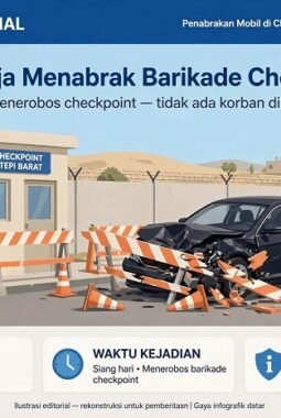 Putra Dubes Israel untuk AS Kritis Ditabrak Mobil di Tepi Barat