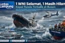 Ilustrasi Kapal Tunda Terbalik di Korea