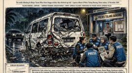 Ilustrasi Percobaan Pembunuhan 4 Wartawan Tuba