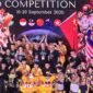 Tim barongsai Guang Xi Xing Lion Troupe of Ting County dari Tiongkok berhasil menjuarai ajang Barongsai International Competition 2026 yang digelar di Mal Ciputra Jakarta pada 20 September 2026. (Xinhua)