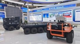 
Peralatan pertambangan cerdas buatan Tiongkok dipamerkan dalam Pameran Industri Energi Internasional (Taiyuan) Tiongkok 2026 di Kota Taiyuan, Provinsi Shanxi, pada 4 September 2026. (Xinhua)