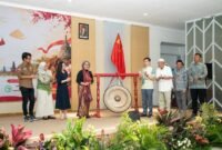 Lomba Bahasa Mandarin di Surabaya [Xinhua]