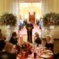 PRESIDEN Tiongkok Xi Jinping menyampaikan pidato dalam jamuan makan malam kenegaraan di Gedung Putih, Washington DC, Amerika Serikat, pada 24 September 2026. (Xinhua)