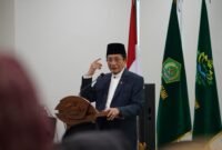 Prof. Dr. KH. Nasaruddin Umar, M.A., Presiden pertama The International Assembly of Mosque Imams (IAMI)