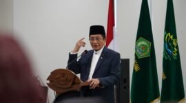 Prof. Dr. KH. Nasaruddin Umar, M.A., Presiden pertama The International Assembly of Mosque Imams (IAMI)