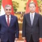 Zhao Leji, ketua Komite Tetap Kongres Rakyat Nasional (NPC) Tiongkok, bertemu dengan Ahmad Muzani, ketua Majelis Permusyawaratan Rakyat (MPR) Indonesia, di Beijing, ibu kota Tiongkok, pada 20 September 2026. [Xinhua]