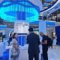 Para pebisnis Tiongkok menanyakan informasi tentang perusahaan-perusahaan Indonesia dalam ajang Pameran Industri Energi Internasional (Taiyuan) Tiongkok 2026 di Taiyuan, Provinsi Shanxi, Tiongkok utara, pada 4 September 2026. (Xinhua)