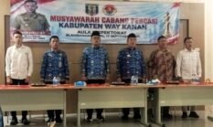 Velli Kembali Pimpin Percasi Way Kanan