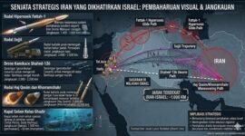 Iran sepertinya siap perang. Modal Persenjataan dan daya jelajah sangat mungkin menghancurkan Israel. 