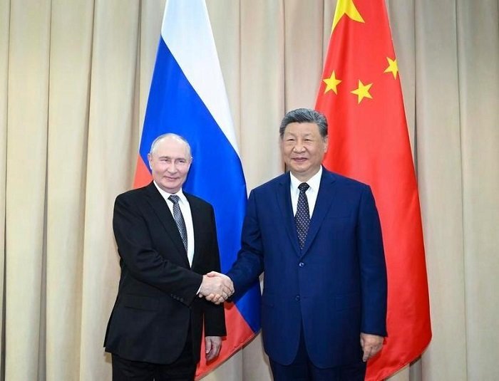 Presiden Rusia dan Presiden TIongkok Bertemu [xin]