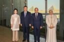 Presiden Tiongkok dan Mesir bersama Istri di Museum Besar [Xin]