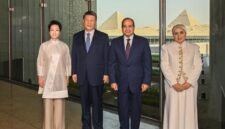 Presiden Tiongkok dan Mesir bersama Istri di Museum Besar [Xin]