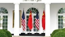 Presiden Amerika Serikat (AS) Donald Trump menggelar upacara penyambutan bagi Presiden Tiongkok Xi Jinping, yang sedang melakukan kunjungan kenegaraan ke AS, di Gedung Putih, Washington DC, AS, pada 24 September 2026. (Xinhua)