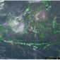 Citra sebaran abu viulkanis dari Himawari-9 tanggal 6 September 2026 Pukul 01:00 UTC (sumber: BMKG).