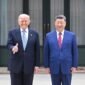 
Presiden Tiongkok Xi Jinping dan Presiden Amerika Serikat Donald Trump menggelar pertemuan tertutup di Zhongnanhai di Beijing, ibu kota Tiongkok, pada 15 Mei 2026. (Xinhua)