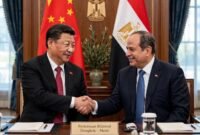 Xi Jinping dan El-Sisi
