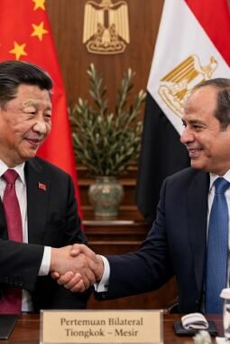 Xi Ingin Mesir Penghubung Tiongkok-Arab dan Afrika