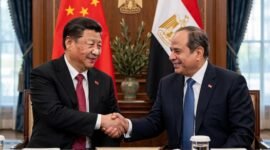 Xi Jinping dan El-Sisi