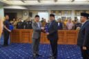 Abah Lukman Pura saat Dilantik Sekdaprov Marindo mewakili Gubernur Lampung untuk Kembali Benahi  RSUAM [LP]