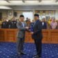 Abah Lukman Pura saat Dilantik Sekdaprov Marindo mewakili Gubernur Lampung untuk Kembali Benahi  RSUAM [LP]