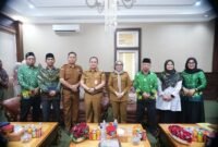 Bupati Way Kanan dan Pengurus Pergunu (RA)