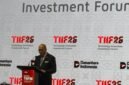 
CEO Danantara Rosan Perkasa Roeslani mengungkapkan hasil kunjungan kerja ke Tiongkok, usai menghadiri pembukaan Danantara Technology Innovation Investment Forum (DTIIF) 2026 di Jakarta pada 26 Oktober 2026. (Xinhua)