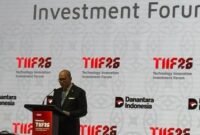 CEO Danantara Rosan Perkasa Roeslani mengungkapkan hasil kunjungan kerja ke Tiongkok, usai menghadiri pembukaan Danantara Technology Innovation Investment Forum (DTIIF) 2026 di Jakarta pada 26 Oktober 2026. (Xinhua)