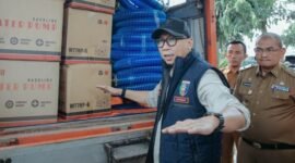 Dukungan ALat Pemadam dan Logistik