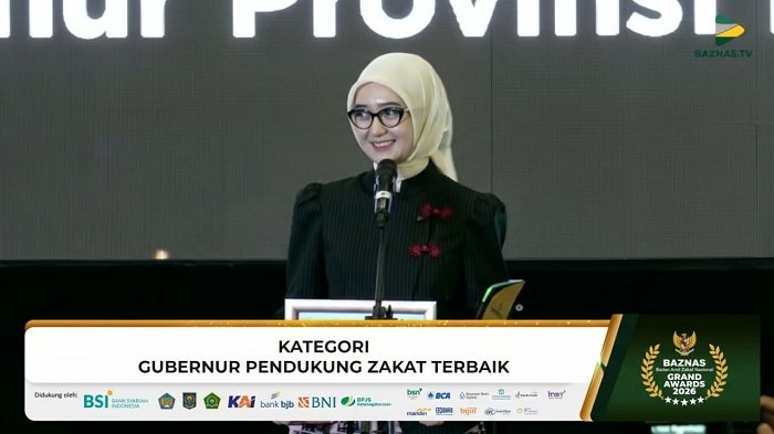 Gubernur Mirza Raih Grand BAZNAS Awards 2026