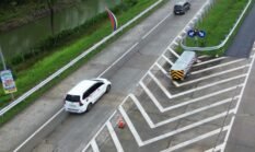 39 Crash Cushion Perkuat Sistem Keselamatan di Tol BTB