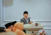 Sekdaprov Lampung Marido K saat di ITTERA Lampung