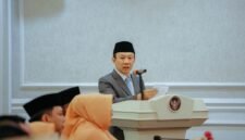Sekdaprov Lampung Marido K saat di ITTERA Lampung