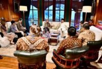 Sekjen PBB dan Prabowo di Hambalang [Sekneg]
