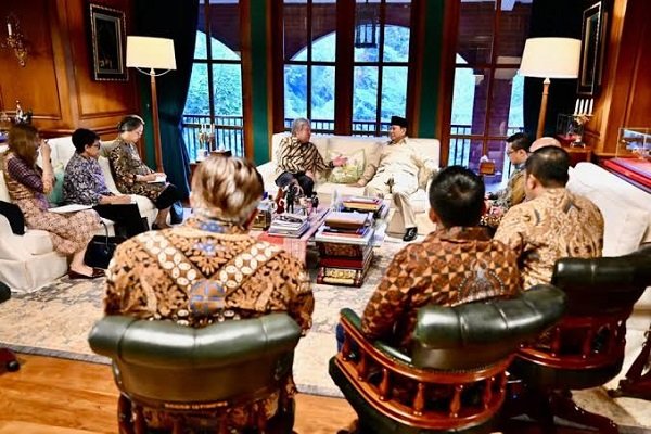 Sekjen PBB dan Prabowo di Hambalang [Sekneg]