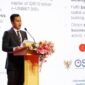 Noor Sona Maesana Mushonnif, staf khusus Menteri Investasi dan Hilirisasi/Kepala Badan Koordinasi Penanaman Modal (BKPM), memberi pidato pada acara Dialog Global South: Forum Meja Bundar Tiongkok-Indonesia di Jakarta, 19 Oktober, 2026. (Xinhua)
