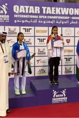 Taekwondoin Indonesia Raih Emas Kategori Cadet U47 Putri di Qatar